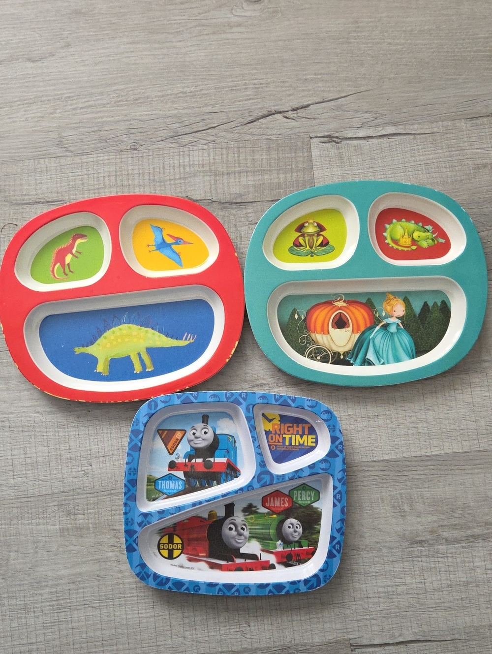 Thomas & Friends & Crocodile Creek Kid Plates